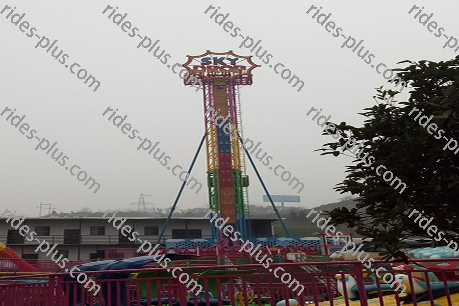 Free Fall ride for Amusement park on Sale